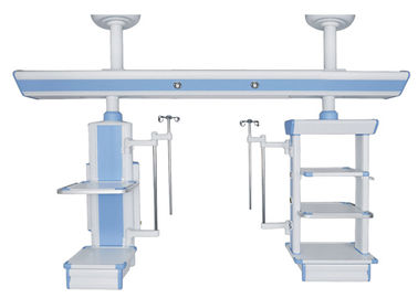 Système pendant de plafond de théâtre d'opération d'hôpital avec des débouchés de l'oxygène et de vide