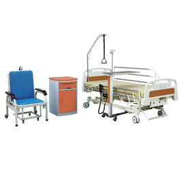 Lit d'hôpital vertical de lit électrique de patient hospitalisé avec le système médical de moteur