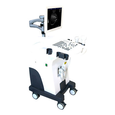 Le chariot 4D à 4 sondes colorent le scanner d'ultrason de Doppler